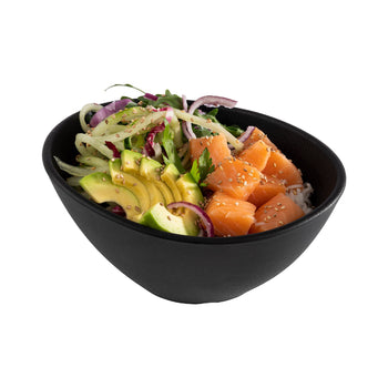 (6 sztuk) Miska - NERO - melamina - 0,5 litra - czarna - Prime Gastro