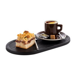 (6 sztuk) Taca - SLATE - Melamina - 280x155mm - Wysokość: 10mm