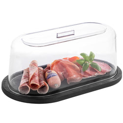 (6 sztuk) Taca - SLATE - Melamina - 280x155mm - Wysokość: 10mm