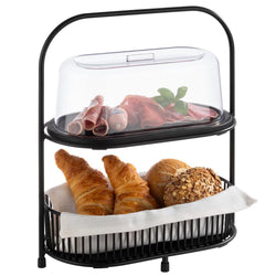 (6 sztuk) Taca - SLATE - Melamina - 280x155mm - Wysokość: 10mm