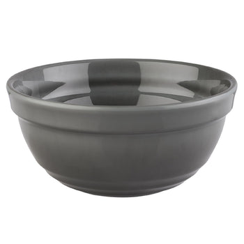 (6 sztuk) Miska - EMMA - melamina - 0,5 litra - Ø 140 mm - szara - Prime Gastro