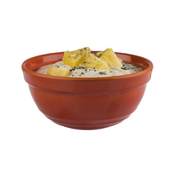 (6 sztuk) Miska - EMMA - melamina - 0,5 litra - Ø 140 mm - czerwona