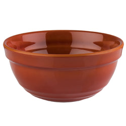 (6 sztuk) Miska - EMMA - melamina - 0,5 litra - Ø 140 mm - czerwona