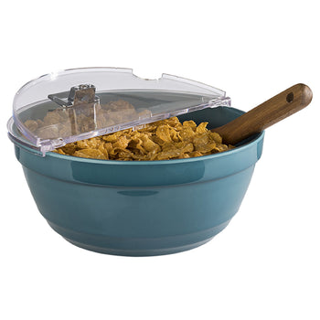 (6 sztuk) Miska - EMMA - melamina - 2,3 litra - Ø 230 mm - niebieska - Prime Gastro