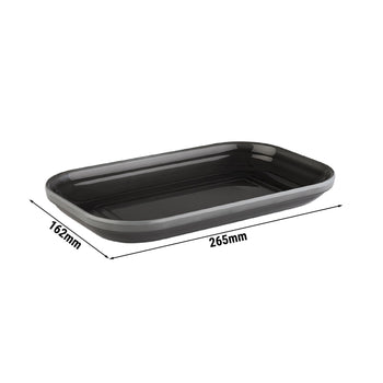 (6 sztuk) Taca GN 1/4 - EMMA - melamina - wysokość: 30 mm - Prime Gastro