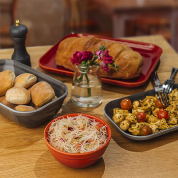 (6 sztuk) Taca GN 1/2 - EMMA - melamina - 3,5 litra - głębokość: 75 mm - Prime Gastro