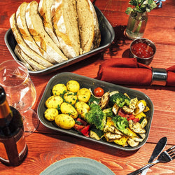 (6 sztuk) Naczynie GN 1/4 - EMMA - melamina - 1,5 litra - głębokość: 75 mm