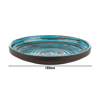 (6 sztuk) Talerze - CANCUN - melamina - Ø 180 mm - Prime Gastro