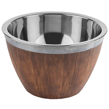 Fass - zestaw 2-częściowy - stal nierdzewna i melamina - 3 litry - Ø 260 mm - Prime Gastro