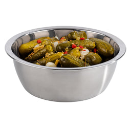 (6 sztuk) Miska - stal nierdzewna - 3 litry - Ø 260 mm - pasuje do 85250