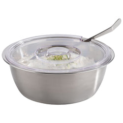 (6 sztuk) Miska - stal nierdzewna - 3 litry - Ø 260 mm - pasuje do 85250