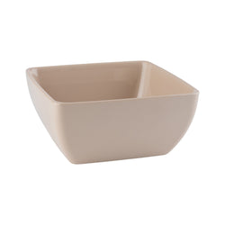 (6 sztuk) Miska - PURE - Melamina - 3,8 litra - kwadratowa - beżowa
