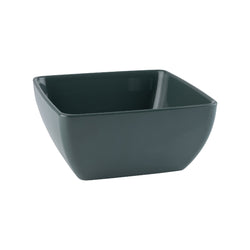 (6 sztuk) Miska - PURE - Melamina - 1,5 litra - kwadratowa - zielona