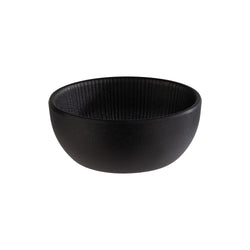 (6 sztuk) Miska - NERO - melamina - 0,1 litra - Ø 85 mm - czarna