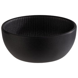 (6 sztuk) Miska - NERO - melamina - 0,1 litra - Ø 85 mm - czarna