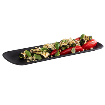 (6 sztuk) Taca GN 2/4 - NERO - melamina - wysokość: 25 mm - Prime Gastro