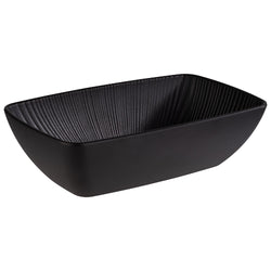 (6 sztuk) Miska GN 1/4 - NERO - melamina - 1,5 litra - głębokość: 75 mm