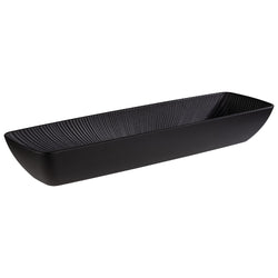 (6 sztuk) Miska GN 2/4 - NERO - melamina - 3,5 litra - głębokość: 80 mm