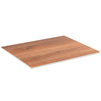 (6 sztuk) Tacka GN 1/2 - CRAZY WOOD - Melamina - Wysokość: 10mm - Prime Gastro