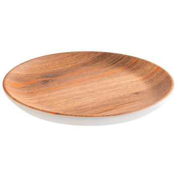 (6 sztuk) Talerze - CRAZY WOOD - melamina - Ø 150 mm - Prime Gastro