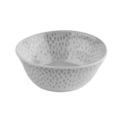 (6 sztuk) Miska - FOOTMARK - melamina - 0,25 litra - Ø 130 mm - biała