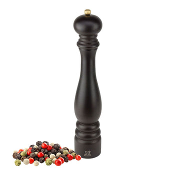 (3 szt.) PEUGEOT | PARIS - Młynek do pieprzu - drewno czekoladowe - wysokość: 400 mm - Prime Gastro