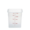 (6 szt.) CAMBRO | Pojemnik CAMSQUARES® – polipropylen – 7,6 L – przezroczysty