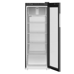 LIEBHERR | Chłodziarka PERFORMANCE - 347 litrów - wnętrze z tworzywa sztucznego - z 1 szklanymi drzwiami - czarna