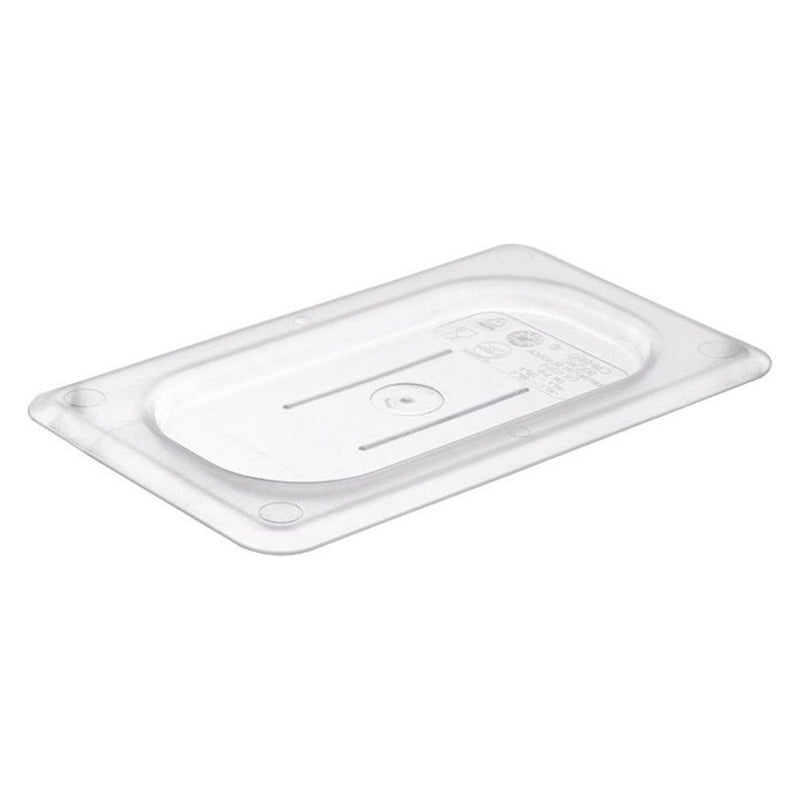 (6 sztuk) CAMBRO | Camview® - Pokrywka z kopolimeru GN 1/9 - z uchwytem - przezroczysta - bez BPA