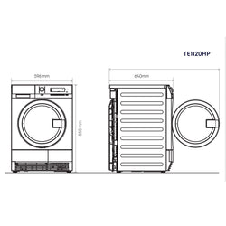 ELECTROLUX | myPRO TE1120HP - Profesjonalna suszarka bębnowa inteligentna - 8 kg - pompa ciepła