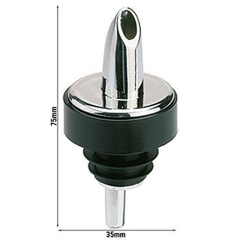 (6 sztuk) Stała wylewka - zestaw 6 sztuk - tworzywo sztuczne PVC - Prime Gastro