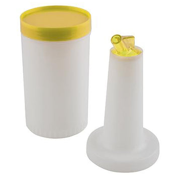 (6 sztuk) Butelka do dozowania/przechowywania - zestaw 4-częściowy - 0,85 litra - polipropylen - Prime Gastro