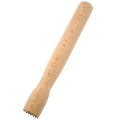 (6 szt.) Muddler barmański - drewno - Długość:210mm - Brązowy