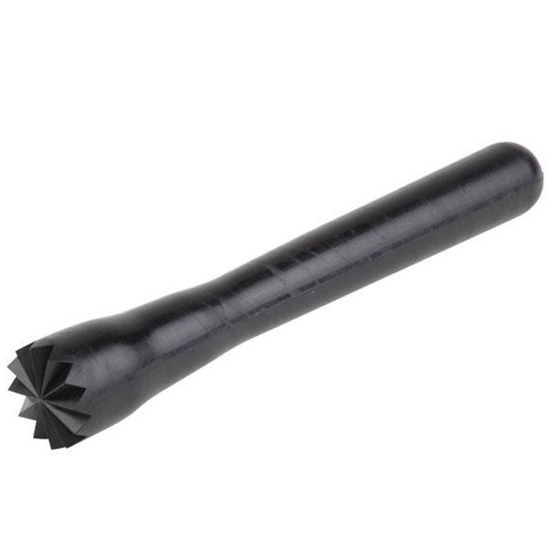 (6 szt.) Tłuczek barmański - ABS - Długość:240mm - Czarny