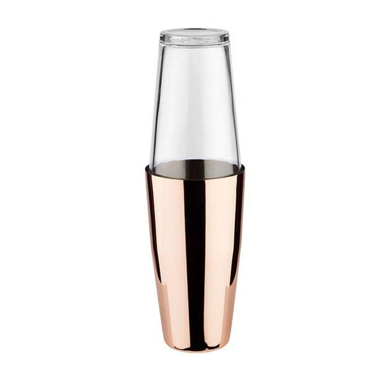 (6 szt.) Shaker bostoński - Boston - zestaw 2-częściowy - stal nierdzewna - 700ml