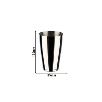 (6 sztuk) Speed shaker / kubek do picia - stal nierdzewna - 0,5 litra - Prime Gastro