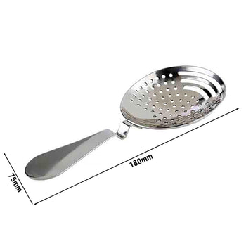 (6 sztuk) Sitko do baru Julep - PRO - stal nierdzewna - Ø 75 mm - Prime Gastro