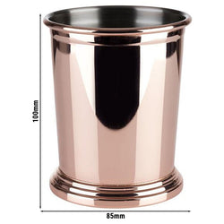 (6 sztuk) Kubki - JULEP MUG - 350 ml - miedziane
