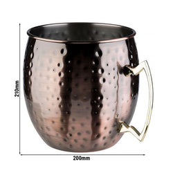 Chłodziarka do butelek - MOSCOW MULE - stal nierdzewna - 5 litrów