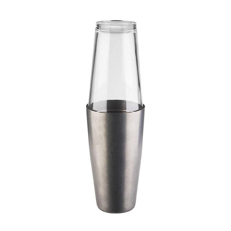 (6 szt.) Shaker bostoński - Tin-on-Tin - zestaw 2-częściowy - stal nierdzewna - 700ml