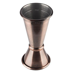 (6 szt.) Jigger – miarka barmańska ze stali nierdzewnej - 20ml & 40ml - dwustronna - z podziałką 10ml & 30ml