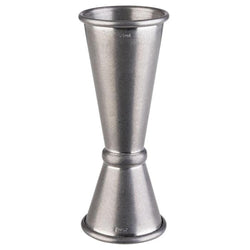 (6 szt.) Jigger – miarka barmańska ze stali nierdzewnej PREMIUM - 25ml & 50ml - dwustronna - z podziałką 15ml & 35ml