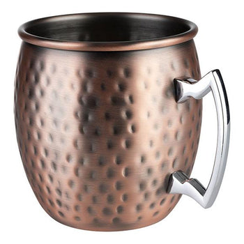 (6 sztuk) Kubki - MOSCOW MULE - zestaw 2 sztuki - 500 ml - miedziane - z uchwytem - Prime Gastro
