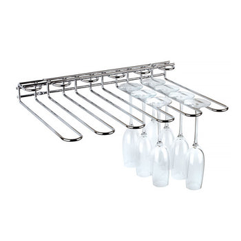 Szyna na kieliszki - metalowa - do 20 kieliszków - Prime Gastro