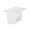 (6 sztuk) CAMBRO | SafeTrak – pojemniki z polipropylenu GN 1/9 – kolor mleczny – wysokość: 100 mm