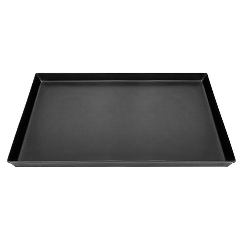 Blacha do pizzy - blacha stalowa - prostokątna - 600x400x30 mm