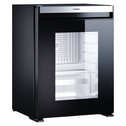 DOMETIC | Chłodziarka minibarowa HIPRO EVOLUTION N30G – 384 mm – 30 L – z 1 drzwiami szklanymi – z zawiasami drzwi po lewej stronie
