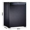DOMETIC | Lodówka minibarowa – ALPHA C40S – 405 mm – 40 litrów – z 1 drzwiami i zawiasami po prawej stronie