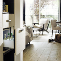 DOMETIC | Wbudowana lodówka typu minibar – DM 20 NTE F – 384 mm – 20 litrów – wysuwana szuflada