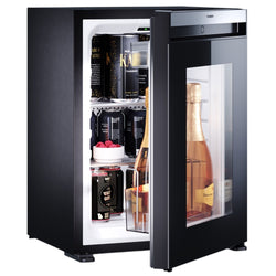 DOMETIC | Lodówka minibarowa – EVOLUTION C40G – 405 mm – 40 litrów – z 1 szklanymi drzwiami i zawiasami po prawej stronie